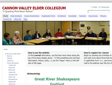 Tablet Screenshot of cvec.org